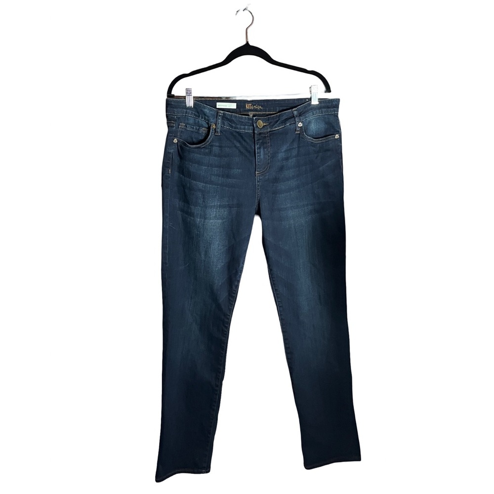 Kut from the Kloth Dark Blue Boyfriend Jeans - Picture 2 of 14
